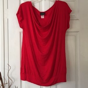 Red blouse/top